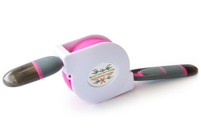 Einziehbares Multi-USB-Ladekabel