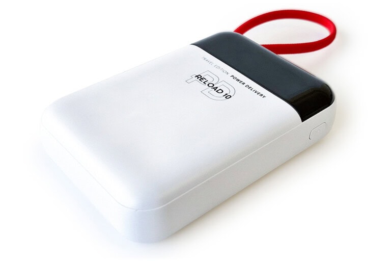 10.000 mAh Kapazität für Langanhaltende Nutzung