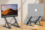 Faltbarer, höhenverstellbarer Laptop-Ständer mit 7 Stufen – Bild 6