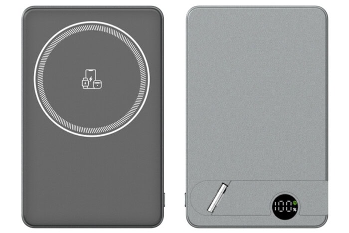 MagSafe Powerbank mit Handyhalterung – 3-in-1 Wireless Charger
