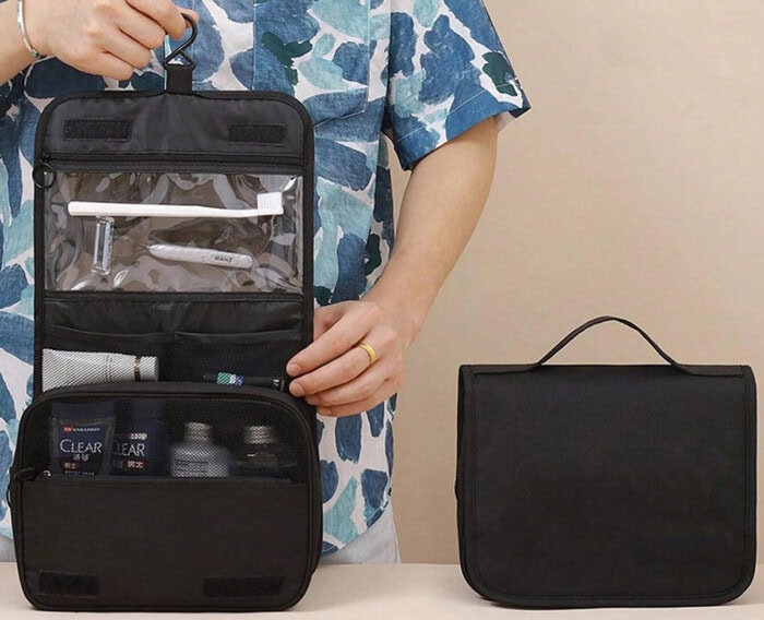 Durchdachte Innenaufteilung mit 4 Fächern