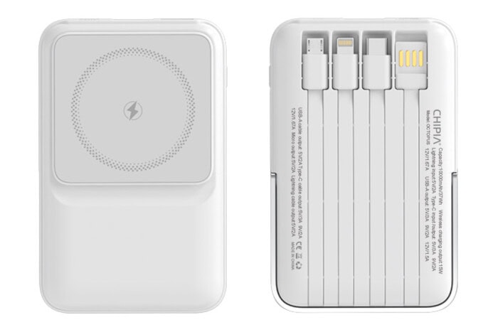 MagSafe Wireless Powerbank – 10.000 mAh, 15W mit integriertem Ständer