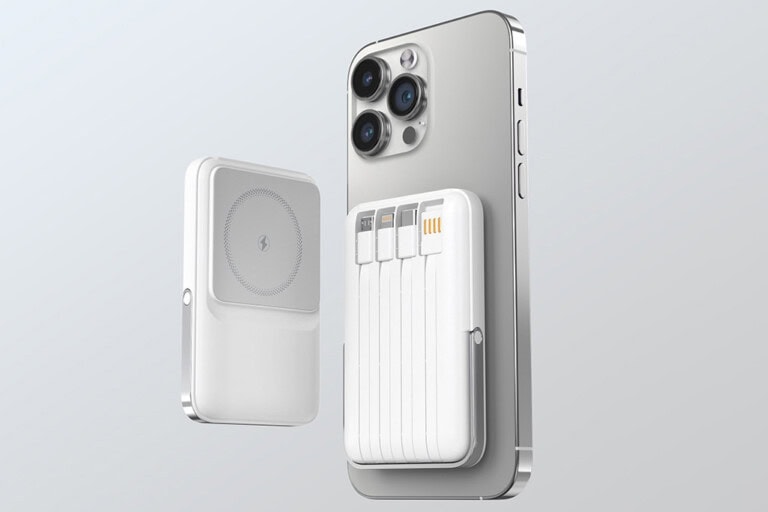 15W MagSafe Wireless Charging & Schnellladung per Kabel