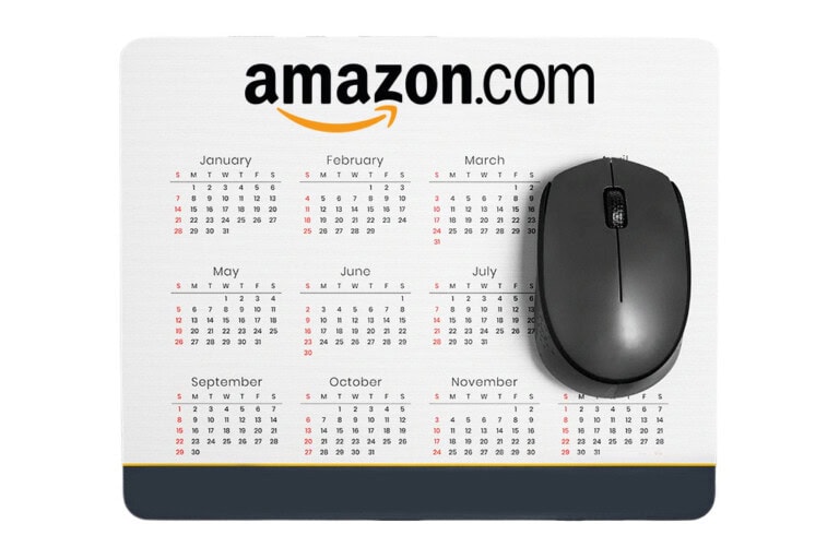 Mousepad mit Kalender
