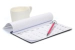 Mousepad mit Kalender