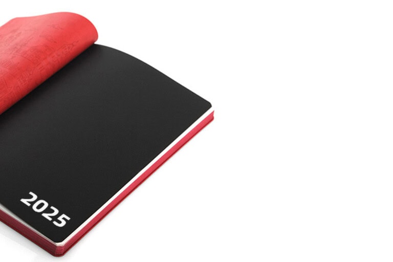 Softcover Notizbuch mit Kunstleder