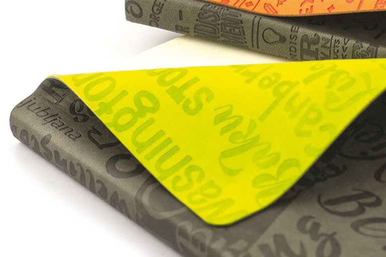 Softcover Notizbuch mit Kunstleder