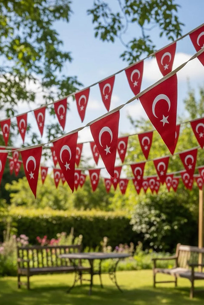 Wimpelkette Outdoor
