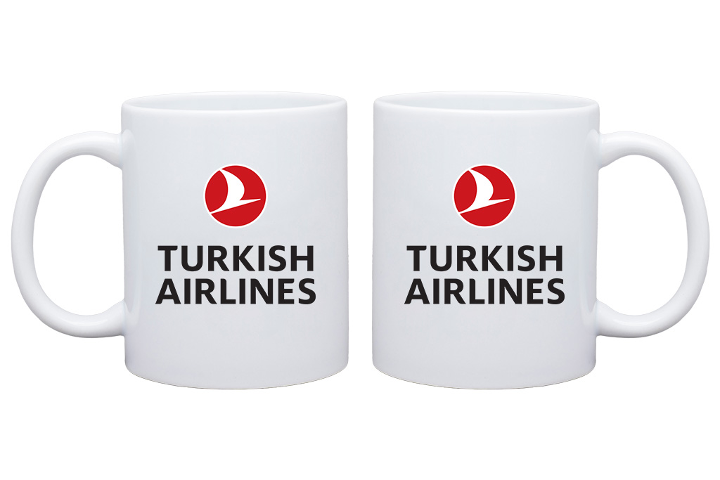 Porzellanbecher mit großem Henkel