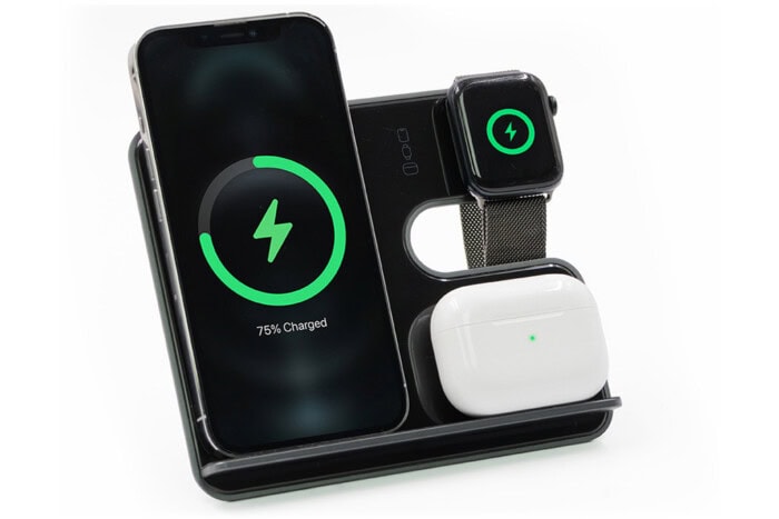3-in-1 15W Charging Station mit MagSafe