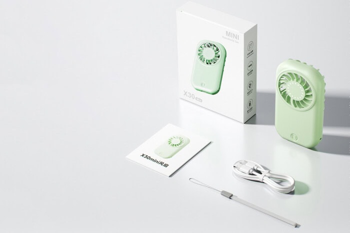 Wiederaufladbarer Handventilator (Mini Ventilator)