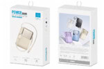 Powerbank 20000mAh Power Bank mit Kabel Klein USB C 22.5W