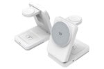 3-in-1 Induktive Faltbare Ladestation mit LED-Licht