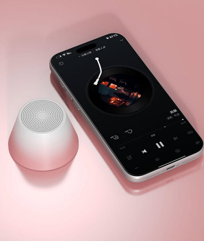 Magnetischer Mini Bluetooth-Lautsprecher & Handy-Ständer