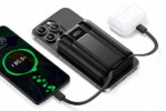 10.000 mAh MagSafe Powerbank mit Handyhalterung und Uhrenladegerät