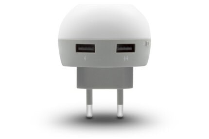 USB-Wandladegerät mit Nachtlicht