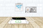USB-Wandladegerät mit Nachtlicht