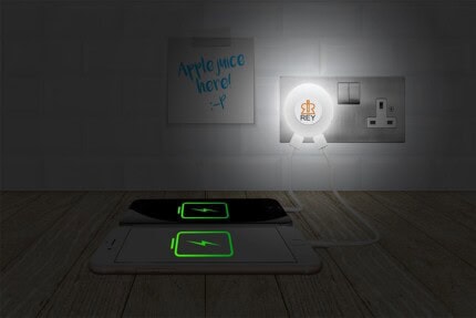 USB-Wandladegerät mit Nachtlicht