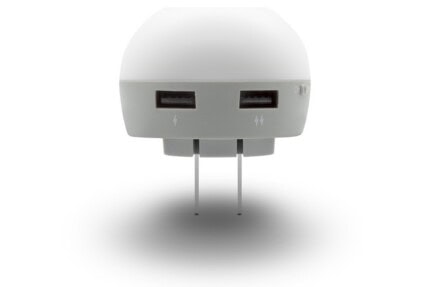 USB-Wandladegerät mit Nachtlicht